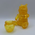 Disney Winnie Pooh Crystal Puzzle 3D Yellow Hunny Stacking 4 Inch No Box Honey