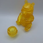 Disney Winnie Pooh Crystal Puzzle 3D Yellow Hunny Stacking 4 Inch No Box Honey