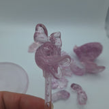 Disney Daisy Duck Crystal Puzzle 3D Stacking Pink Replacement Pieces Incomplete