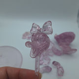 Disney Daisy Duck Crystal Puzzle 3D Stacking Pink Replacement Pieces Incomplete