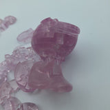 Disney Daisy Duck Crystal Puzzle 3D Stacking Pink Replacement Pieces Incomplete