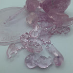 Disney Daisy Duck Crystal Puzzle 3D Stacking Pink Replacement Pieces Incomplete