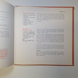 Betty Crockers Easy Oven Cook Book Meals Recipe 1973 Orange Hardcover Dinner