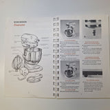Kitchenaid Mixer Recipe Instruction Book Attachment Tools Tips Vintage Service