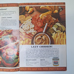 Patio Party Vintage Recipe Booklet Cook Ad SPAM Hellmans Cheetos Van Camps Snack