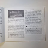 Arctic Cat Prowler Manual Book 1990 Operator Vintage Snowmobile Sled USA Guide
