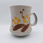 COTC Tea Mug Coffee Cup Korea Vintage Floral Brown Neutral Tones Kitchen MCM