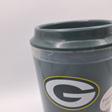 Green Bay Packers Football Cup Freeze Drink Plastic Wisconsin Cheeseheads NFL
