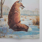 Fur Fish Game Magazine November 1983 Issue Fox Pheasant Mink Scents Recipes Cover Art Raccoons