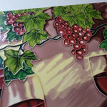 Ceramic Wine Wall Art Decor Cutting Board Textured Ping