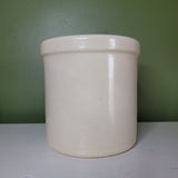 Robinson Ransbottom Pottery Roseville Ohio 2qt High Jar Stoneware Crock Vintage