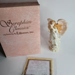 Seraphim Angel’s Touch The Dedication Angel Figurine 78122 Certificate Authenticity 1997