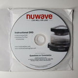 NuWave Pro Plus Infrared Oven 20632 Replacement DVD Instructions Manual Accessories