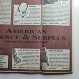 1997 American Science Surplus Volume 110 Catalog Price Product List Warehouse