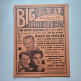 Big Song Magazine December 1942 Lyrics Guide Musicians Stars Billboard Hits Ads