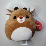 Squishmallow Mini Rudolph The Red Nosed Reindeer Plush 6 Inch Stuffed Animal