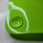 Silicone Suction Childrens Placemat Compartments Green Attach Toys Food Grade