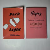 Journals Unpack Emotional Baggage Future Husband Log Book Feeling Praying Spouse