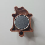 Coffee Grinder Kitchen Magnet Brown 2 Inch Plastic Hook