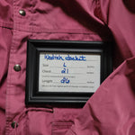 Woolrich Jacket Pink Detachable Hood Vtg Drawstring Waist Pockets Womens Large