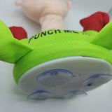 Anti Stress Punch Me Guy Suction Cup For Office Desk Coworker Boss Gift Green