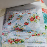 Pioneer Woman Pillow Sham Vintage Floral 2 Standard Floral Country Chic Pintuck