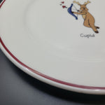 LTD Commodities Reindeer Plate Christmas Small Cupid Cookies Holiday Tradition