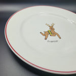 LTD Commodities Reindeer Plate Christmas Small Prancer Cookies Holiday Tradition