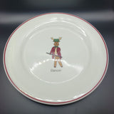 LTD Commodities Reindeer Plate Christmas Small Dancer Cookies Holiday Tradition