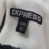 Express Tank Top Black Lace Womens Large Medium