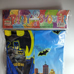 Batman Birthday Party Blower Banner Decor Boys Table Cover Shower Super Hero Fly