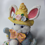 Doo Dangles Bunny Easter Shelf Sitter 61821 Holiday 1999 Vintage