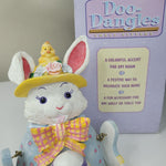 Doo Dangles Bunny Easter Shelf Sitter 61821 Holiday 1999 Vintage