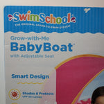 SwimsSchool Baby Boat Adjustable Canopy Grow Level 1 Swim Skills 6 to 24 Months