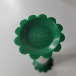 Word Yahtzee Replacement Hourglass Vintage Green Black Plastic Timer Shaker