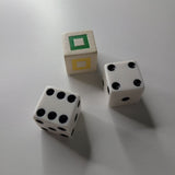 Advance To Boardwalk Replacement Dice Set Wooden Wild Free Squares