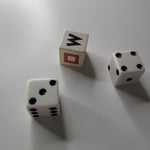 Advance To Boardwalk Replacement Dice Set Wooden Wild Free Squares