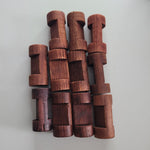 Lincoln Logs Single Notch 1.5 Inch Lot of 10 Pieces Small Replacement Set Short