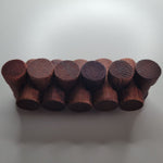 Lincoln Logs Single Notch 1.5 Inch Lot of 10 Pieces Small Replacement Set Short