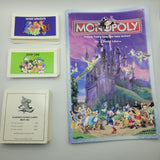 Disney Monopoly 2001 Replacement Cards Deeds Rules Manual Hasbro Magic Moments