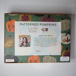 Lisa Perry Patterned Pumpkins Jigsaw Puzzle 1000 Pieces Fall Autumn Artwork Leaf