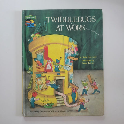 Sesame Street Twiddlebugs At Work Book Vintage 1980s Muppets Jim Henson Family