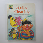 Sesame Street Spring Cleaning Book Vintage 1980s Muppets Jim Henson Family