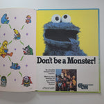 Sesame Street Grover Down on Farm Book Vintage 1980s Muppets Jim Henson Animals