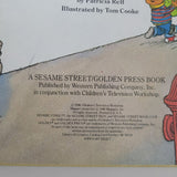 Sesame Street Show Tell Burt Ernie Grover Book Vintage 1980s Muppet Jim Henson
