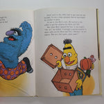 Sesame Street Show Tell Burt Ernie Grover Book Vintage 1980s Muppet Jim Henson