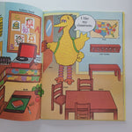 Sesame Street I Like School Burt Ernie  Book Vintage 1980s Muppet Jim Henson