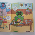 Sesame Street I Like School Burt Ernie  Book Vintage 1980s Muppet Jim Henson