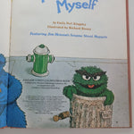 Sesame Street I Can Do It Myself Book Vintage 1980s Muppet Jim Henson Ernie Bird