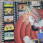 Looney Tunes Bugs Bunney Movie Puzzle 550 Pieces 1990 Film Clips Vintage Rabbit